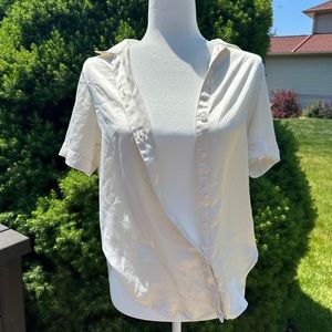 ABERCROMBIE SATIN BLOUSE